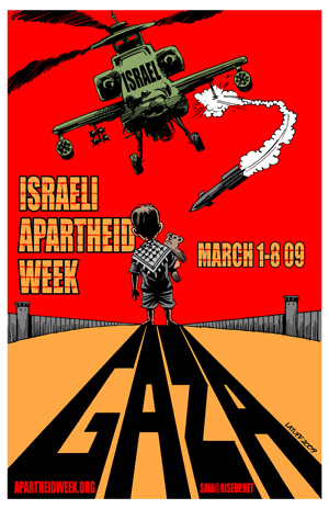 Israel Apartheid Week Poster